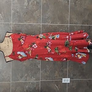 HAWAII HANGOVER Christmas Dress Surfing Santas XL to 1X